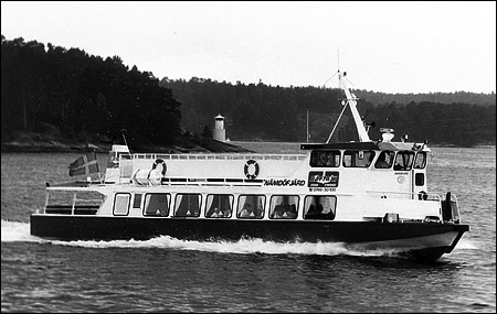 Nämdöfjärd på Långholmsfjärden, Vaxholm 1988-08-12
