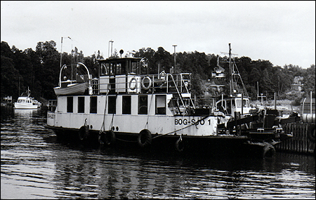 Bog-Sj� 1 vid Kummeln�s varv, Nacka 1989-07-14