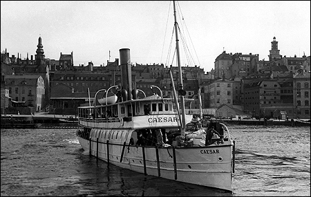 Caesar vid Munkbrohamnen, Stockholm 1901