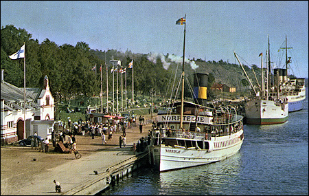 Norrtelje i Mariehamn, land