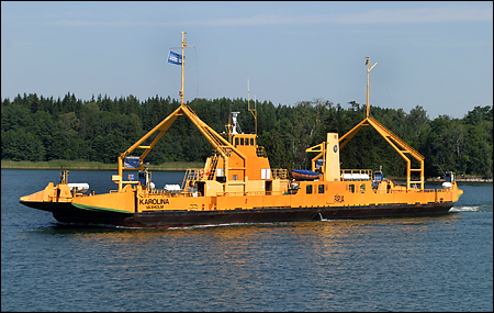 Karolina vid �stan�, Furusundsleden 2004-08-11