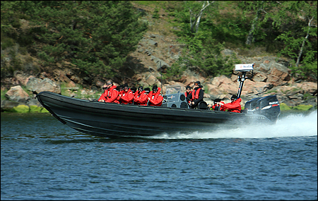 �ppet Hav II vid Sparrholmen, Lindalssundet 2008-05-31