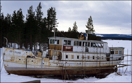 �stersund p� slipen i Arvesund 1985-03