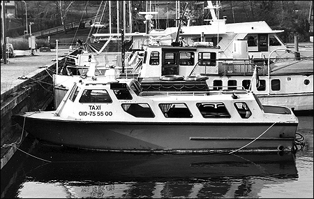 �-Taxi i Framn�sviken, Djursholm 1972-03-07