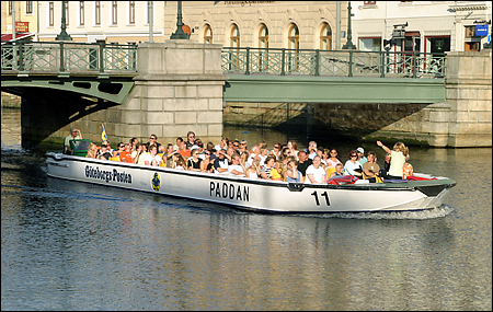 Paddan 11 vid Tyska bron, G�teborg 2006-07-05