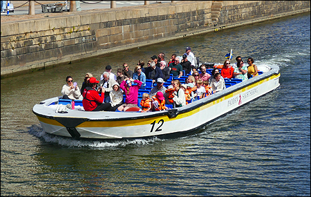 Paddan 12 vid Kungsportsbron, G�teborg 2022-06-19