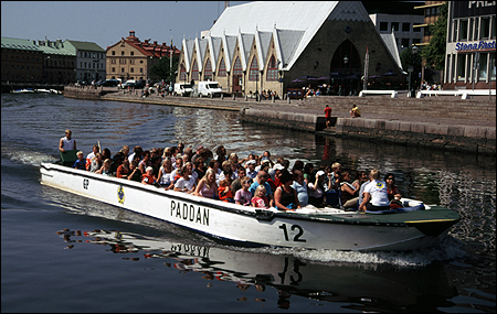 Paddan 12 i Rosenlundskanalen, G�teborg 2010-07-28