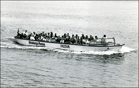 Paddan 4 i Göteborgs hamn 2001-08-25