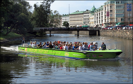 Paddan 7 i Vallgraven, G�teborg 2012-08-09