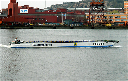 Paddan 7 utanf�r Stenpiren, G�teborg 2005-04-28