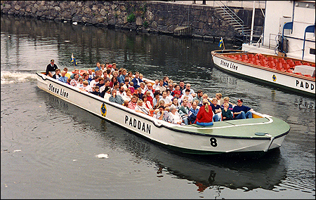 Paddan 8 vid Kungsportsbron, G�teborg