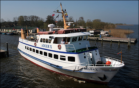 Adler X i Altwarp, Tyskland 2009-04-12