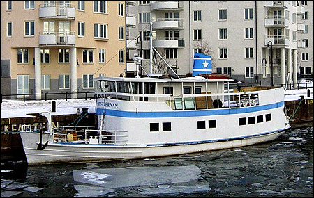 Sj�stjernan i Hammarbyhamnen 2005-03-08