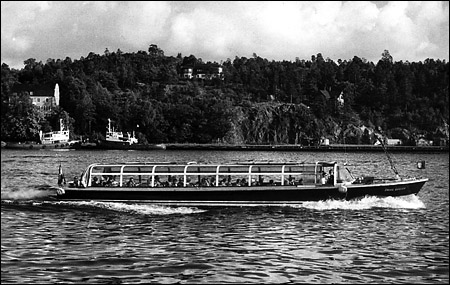 Prins Eugén utanför Blockhusudden, Stockholm 1964-08-02