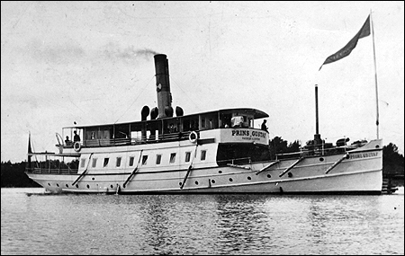 Prins Gustaf vid Ed� 1900