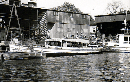 Sj�buss 1 vid Djurg�rdsvarvet 1970-08-29