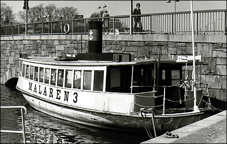 M�laren 3 vid Stadshusbron, Stockholm 1980-05-06