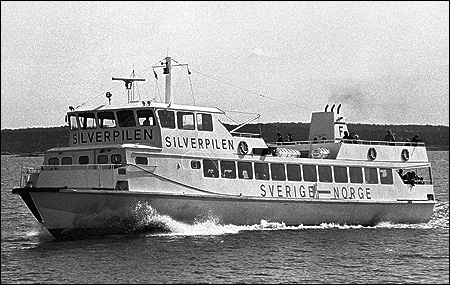 Silverpilen vid Kjøkøy, Fredrikstad, Norge 1976