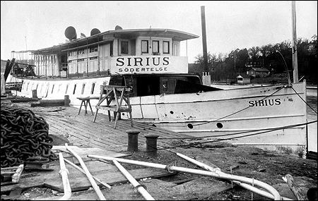Sirius under ombyggnad