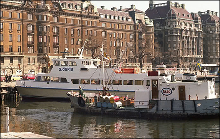 Sj�bris vid Strandv�gen, Stockholm 1978-05-03