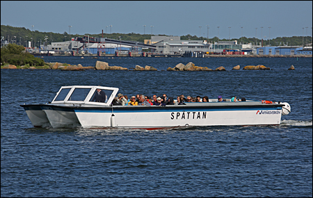 Sp�ttan vid Mj�lnareholmen, Karlskrona 2015-07-15