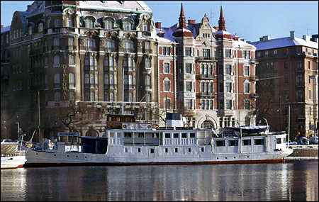 S:t Erik vid Strandv�gskajen, Stockholm 1974-02-09