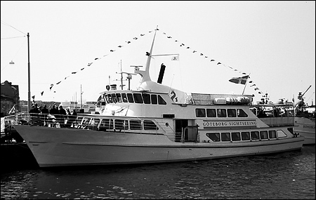 Lasse Dahlquist under dopcermonin vid Stenpiren, G�teborg 1993-05-08