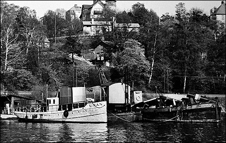 Uman under ombyggnad vid Torsviks varv, Liding 1967