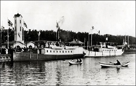 Thomée och Östersund någon gång mellan 1909 och 1930