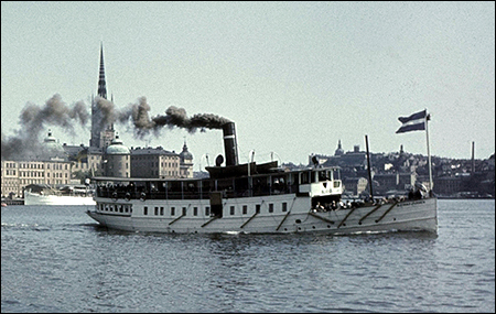 Bj�rkfj�rden p� Riddarfj�rden, Stockholm