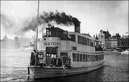 Valkyrian vid Str�mkajen, Stockholm 1953-06