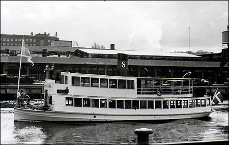 Nya Str�mma Kanal i Hammarbykanalen, Stockholm 1968-08-13