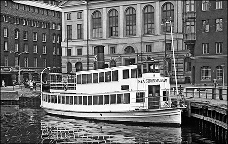 Nya Str�mma Kanal i Nybroviken, Stockholm 1968