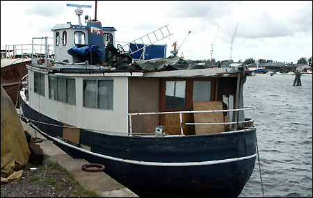 Posidonken vid Gullbergskajen, G�teborg 2005-08-16