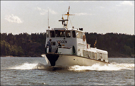 Viggen i Halvkakssundet, Stockholm 1977-06-21