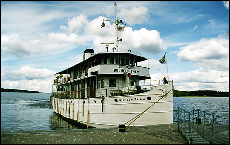 Wilhelm Tham vid Birka, Bj�rk� 1999-08-14