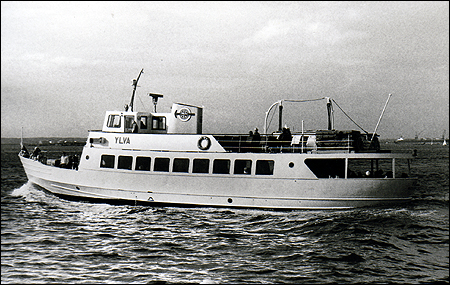 Ylva utanför Saltholmen 1971-09-11