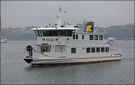 Yxlan på Strömmen, Stockholm 2018-11-02